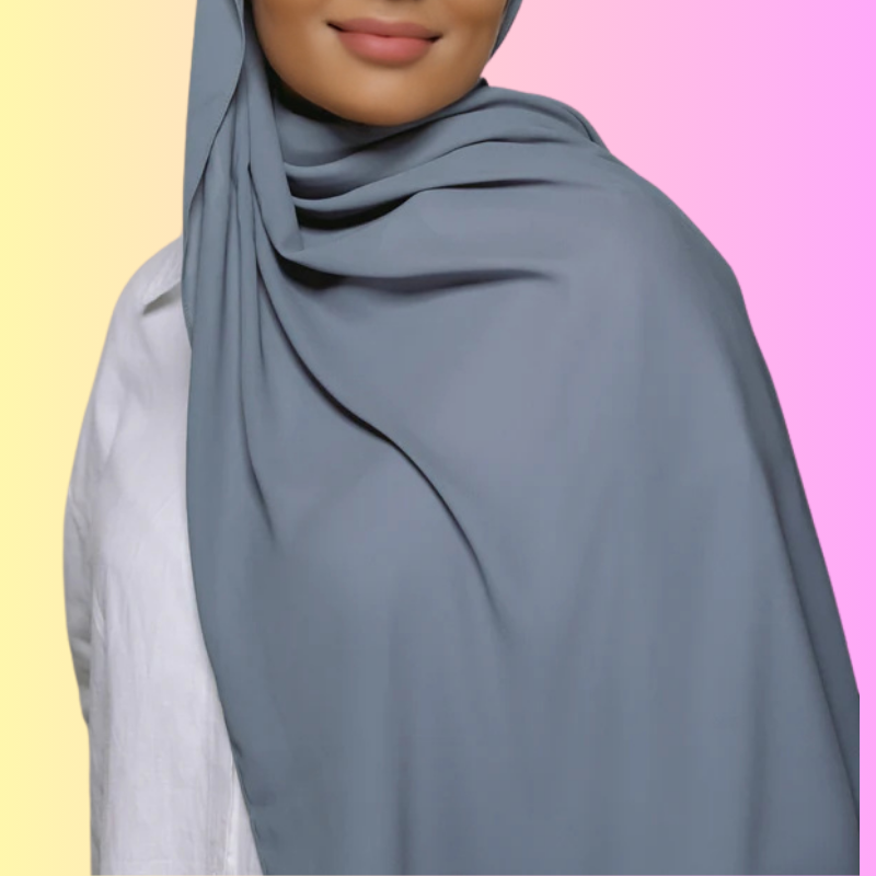Instant Chiffon Scarf with Built-In Magnets: Style Made Effortless