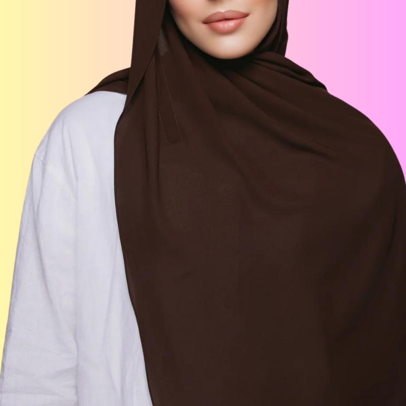 Instant Chiffon Scarf with Built-In Magnets: Style Made Effortless