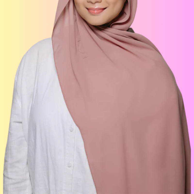 Instant Chiffon Scarf with Built-In Magnets: Style Made Effortless