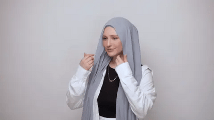 Instant Chiffon Scarf with Built-In Magnets: Style Made Effortless